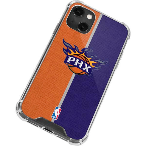 NBA Phoenix Suns Canvas iPhone 13 Mini Clear Case