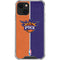 NBA Phoenix Suns Canvas iPhone 14 Clear Case