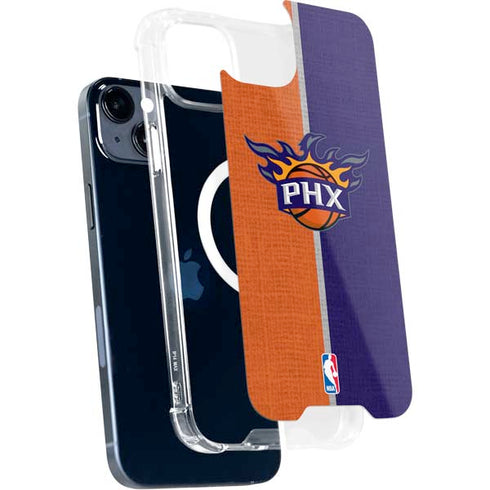 NBA Phoenix Suns Canvas iPhone 15 Plus MagSafe Case