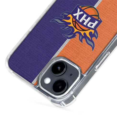 NBA Phoenix Suns Canvas iPhone 15 Plus MagSafe Case