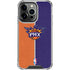 NBA Phoenix Suns Canvas iPhone 14 Pro Clear Case