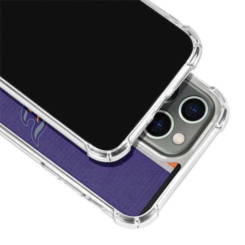 NBA Phoenix Suns Canvas iPhone 15 Pro Clear Case