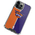 NBA Phoenix Suns Canvas iPhone 14 Pro Clear Case