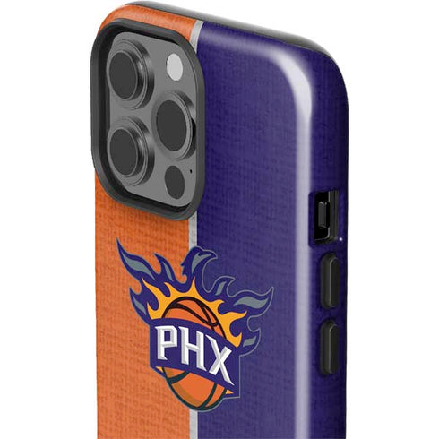 NBA Phoenix Suns Canvas iPhone 15 Pro Max Impact Case