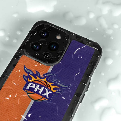 NBA Phoenix Suns Canvas iPhone 14 Pro Max Waterproof Case