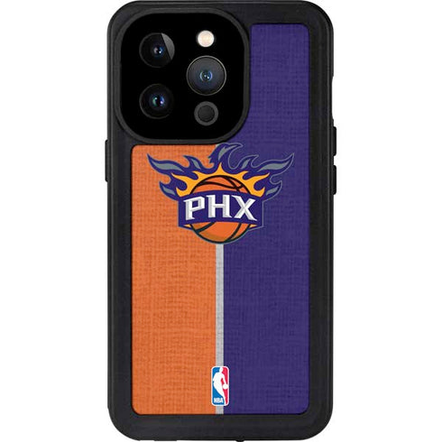 NBA Phoenix Suns Canvas iPhone 14 Pro Waterproof Case