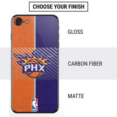 NBA Phoenix Suns Canvas iPhone SE (2nd & 3rd Gen) Skin