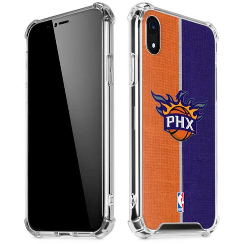 NBA Phoenix Suns Canvas iPhone XR Clear Case