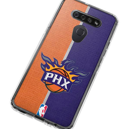 NBA Phoenix Suns Canvas LG K51/Q51 Clear Case