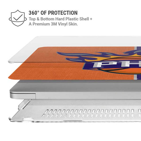 NBA Phoenix Suns Canvas MacBook Air 15in (2023-2025) Case plus Skin