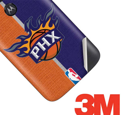 NBA Phoenix Suns Canvas Moto E5 Play Skin