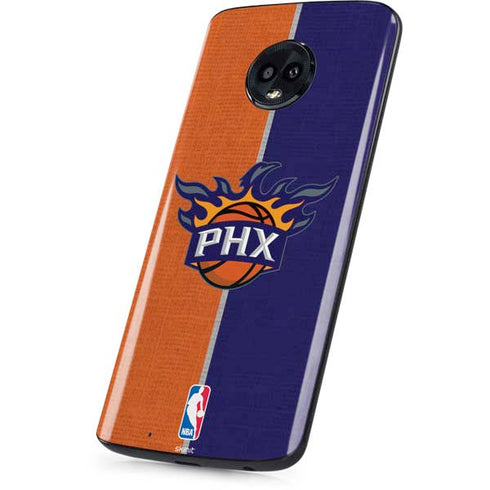 NBA Phoenix Suns Canvas Moto G6 Skin