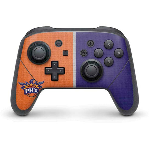 NBA Phoenix Suns Canvas Nintendo Switch Pro Controller Skin