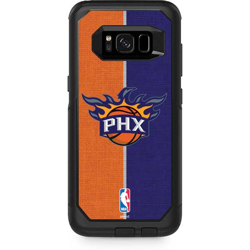 NBA Phoenix Suns Canvas Otterbox Commuter Galaxy Skin