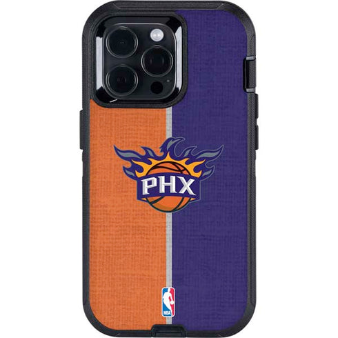 NBA Phoenix Suns Canvas Otterbox Defender iPhone Skin