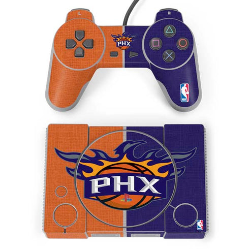 NBA Phoenix Suns Canvas PlayStation Classic Bundle Skin