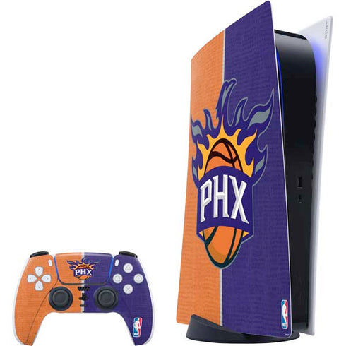 NBA Phoenix Suns Canvas PS5 Digital Edition Bundle Skin