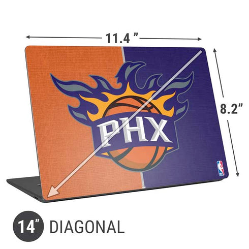 NBA Phoenix Suns Canvas Universal Laptop 14in (11.4 x 8.2in) Skin
