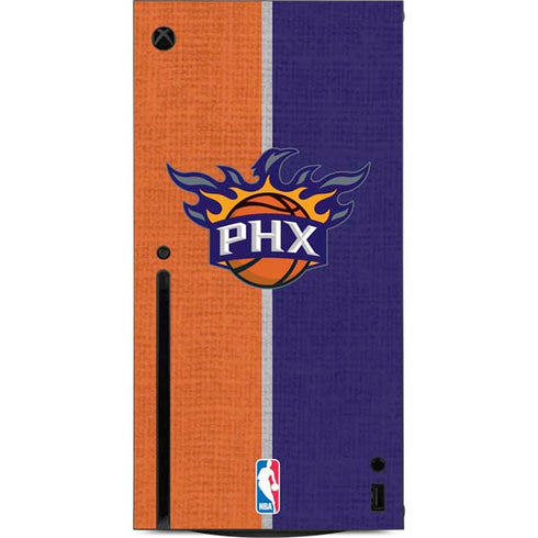 NBA Phoenix Suns Canvas Xbox Series X Console Skin