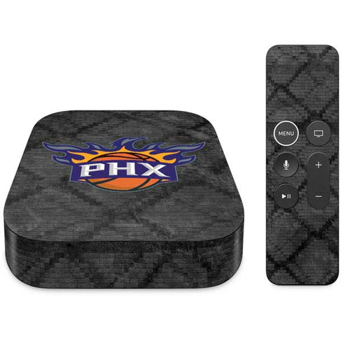 NBA Phoenix Suns Dark Rust Apple TV Skin