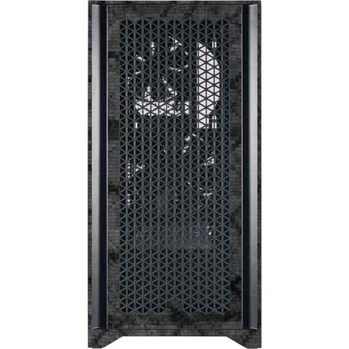 NBA Phoenix Suns Dark Rust Corsair 4000D Tempered Glass Mid-Tower ATX Case Skin