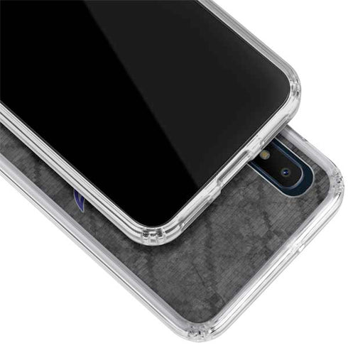 NBA Phoenix Suns Dark Rust Galaxy A10e Clear Case