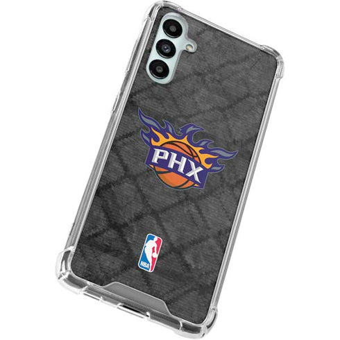 NBA Phoenix Suns Dark Rust Galaxy A15 5G Clear Case