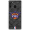 NBA Phoenix Suns Dark Rust Galaxy A21 Clear Case