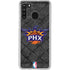 NBA Phoenix Suns Dark Rust Galaxy A21 Clear Case