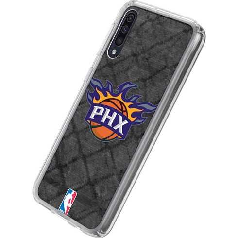 NBA Phoenix Suns Dark Rust Galaxy A50 Clear Case