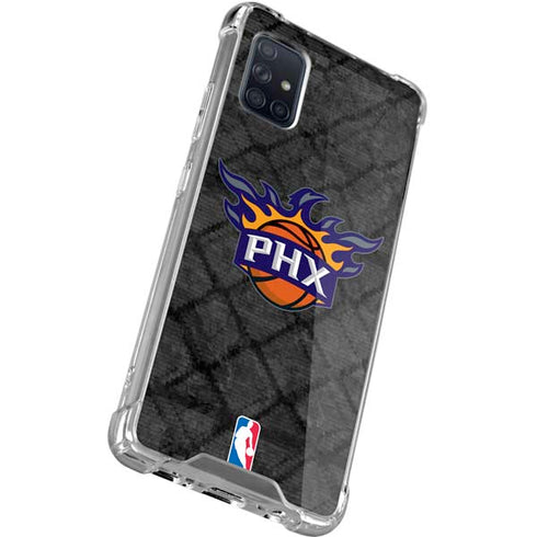 NBA Phoenix Suns Dark Rust Galaxy A51 5G Clear Case