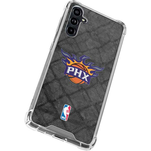 NBA Phoenix Suns Dark Rust Galaxy A54 5G Clear Case
