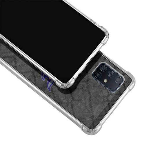 NBA Phoenix Suns Dark Rust Galaxy A71 5G Clear Case