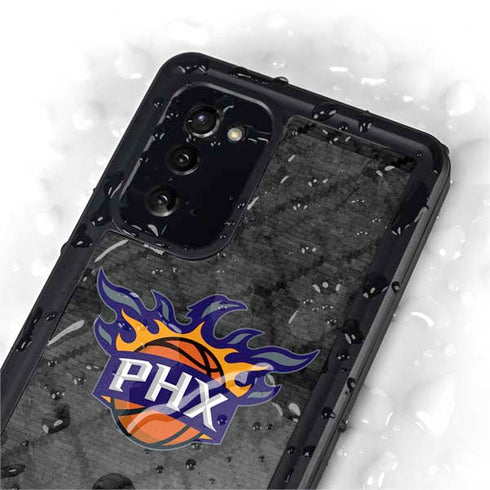 NBA Phoenix Suns Dark Rust Galaxy Note20 5G Waterproof Case