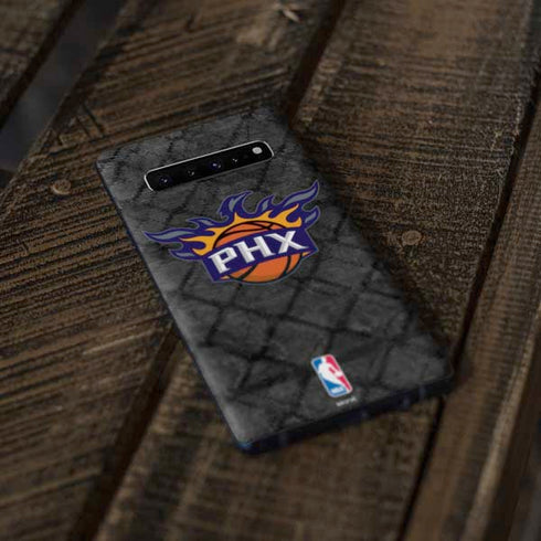 NBA Phoenix Suns Dark Rust Galaxy S10 Plus Skin
