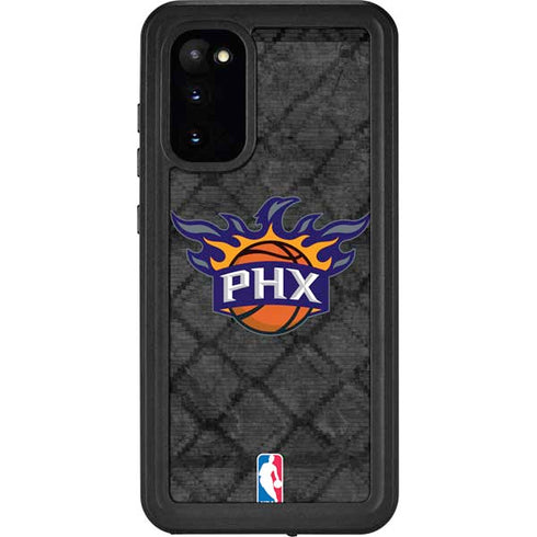 NBA Phoenix Suns Dark Rust Galaxy S20 Waterproof Case