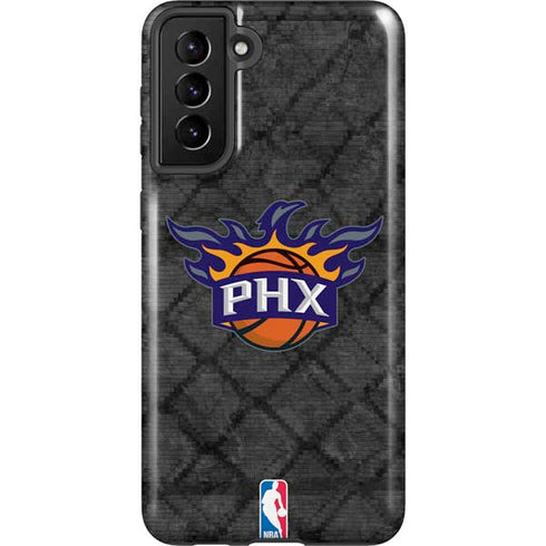 NBA Phoenix Suns Dark Rust Galaxy S21 Plus 5G Pro Case