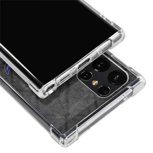 NBA Phoenix Suns Dark Rust Galaxy S22 Ultra Clear Case