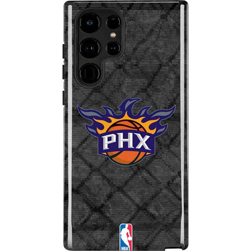 NBA Phoenix Suns Dark Rust Galaxy S22 Ultra Pro Case