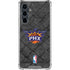 NBA Phoenix Suns Dark Rust Galaxy S23 FE Clear Case