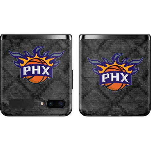 NBA Phoenix Suns Dark Rust Galaxy Z Flip Skin