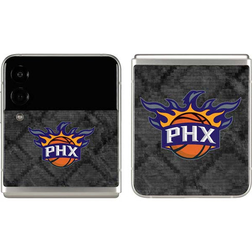 NBA Phoenix Suns Dark Rust Galaxy Z Flip3 5G Skin