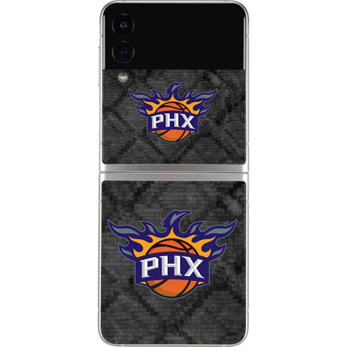 NBA Phoenix Suns Dark Rust Galaxy Z Flip3 5G Skin