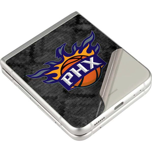NBA Phoenix Suns Dark Rust Galaxy Z Flip3 5G Skin