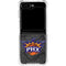 NBA Phoenix Suns Dark Rust Galaxy Z Flip5 5G Clear Case