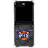 NBA Phoenix Suns Dark Rust Galaxy Z Flip5 5G Clear Case