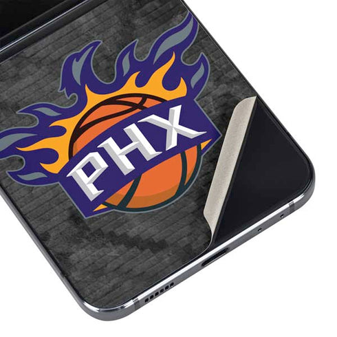 NBA Phoenix Suns Dark Rust Galaxy Z Flip5 5G Skin