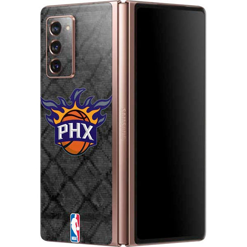 NBA Phoenix Suns Dark Rust Galaxy Z Fold2 5G Skin