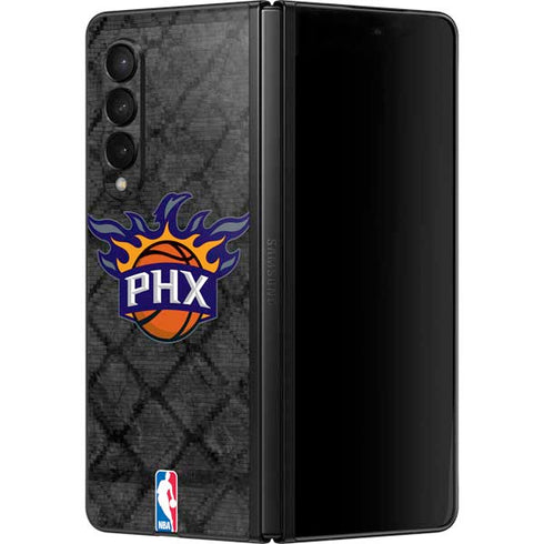 NBA Phoenix Suns Dark Rust Galaxy Z Fold3 5G Skin
