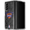 NBA Phoenix Suns Dark Rust Galaxy Z Fold4 5G Clear Case